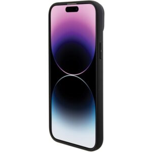 Dėklas BMW BMHCP15MSLLBK Apple iPhone 15 Plus   14 Plus 6.7" juodos spalvos Leather Hot Stamp - Image 5