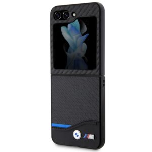 BMW BMHCZF522NBCK Z Flip5 F731 juodos spalvos Leather Carbon - Image 6