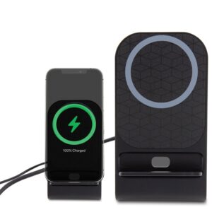 BMW belaidis įkroviklis BMDCSMADGPK 15W juodos spalvos M Edition MagSafe - Image 2