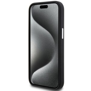 Dėklas BMW BMHMP15SSILBK2 Apple iPhone 15 14 13 6.1" juodos spalvos Signature Liquid Silicone MagSafe - Image 5