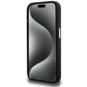Dėklas BMW BMHMP15XSILBK2 Apple iPhone 15 Pro Max 6.7" juodos spalvos Signature Liquid Silicone MagSafe - Image 5