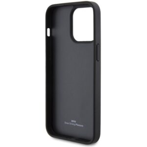 Dėklas BMW BMHCP15L22RFGK Apple iPhone 15 Pro 6.1" juodos spalvos Leather Diamond Pattern - Image 7