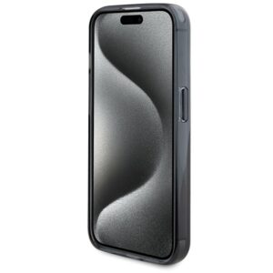 Dėklas BMW BMHMP15LURSK Apple iPhone 15 Pro 6.1" juodos spalvos kietas dėklas Ring Stand M Collection MagSafe - Image 5