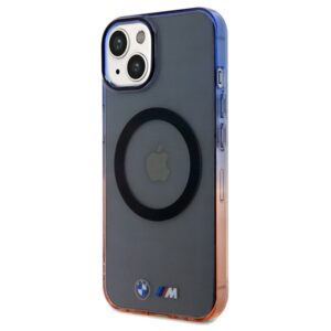 Dėklas BMW BMHMP15MHTGE Apple iPhone 15 Plus   14 Plus 6.7" grey kietas dėklas Gradient Bumper MagSafe - Image 2