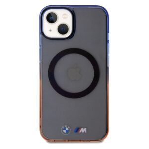 Dėklas BMW BMHMP15MHTGE Apple iPhone 15 Plus   14 Plus 6.7" grey kietas dėklas Gradient Bumper MagSafe - Image 3