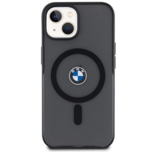 Dėklas BMW BMHMP15MDSLK Apple iPhone 15 Plus 14 Plus 6.7" juodos spalvos kietas dėklas IML Signature MagSafe - Image 3
