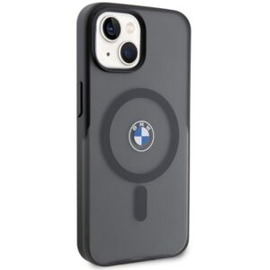 Dėklas BMW BMHMP15MDSLK Apple iPhone 15 Plus 14 Plus 6.7" juodos spalvos kietas dėklas IML Signature MagSafe - Image 4