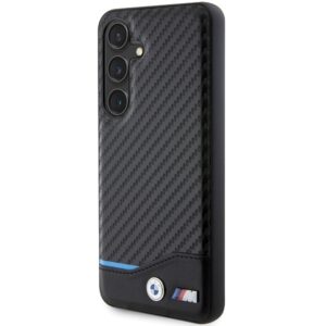 Dėklas BMW BMHCS24S22NBCK S24 S921 juodos spalvos Leather Carbon - Image 2