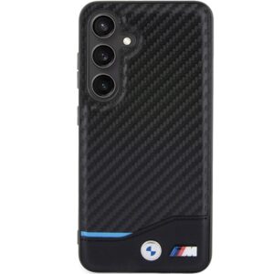 Dėklas BMW BMHCS24S22NBCK S24 S921 juodos spalvos Leather Carbon - Image 3