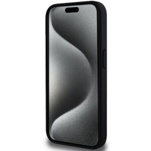 Dėklas BMW BMHCP15L23 PUPVK Apple iPhone 15 Pro 6.1" juodos spalvos kietas dėklas Perforated Tricolor Line - Image 5