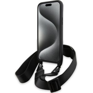Dėklas BMW BMHCP15M23 PSVTK Apple iPhone 15 Plus 14 Plus 6.7" juodos spalvos kietas dėklas M Edition Carbon Tricolo - Image 4