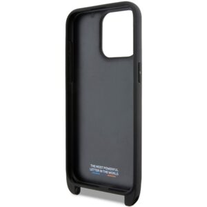 Dėklas BMW BMHCP15X23 PSVTK Apple iPhone 15 Pro Max 6.7" juodos spalvos kietas dėklas M Edition Carbon Tricolor Line - Image 6