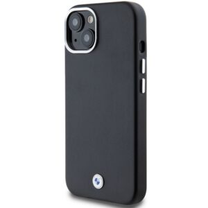 BMW BMHMP14S23PUFWK Apple iPhone 14 / 15 / 13 6.1" juodos spalvos Signature Wrapped Metal MagSafe - Image 2