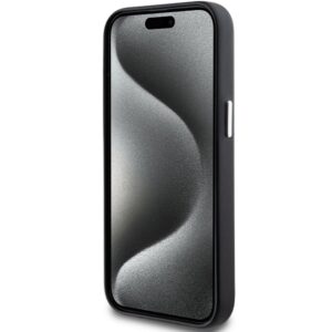 BMW BMHMP14S23PUFWK Apple iPhone 14 / 15 / 13 6.1" juodos spalvos Signature Wrapped Metal MagSafe - Image 5