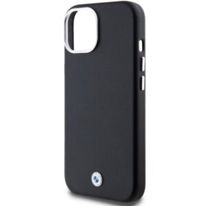 BMW BMHMP14S23PUFWK Apple iPhone 14 / 15 / 13 6.1" juodos spalvos Signature Wrapped Metal MagSafe - Image 6