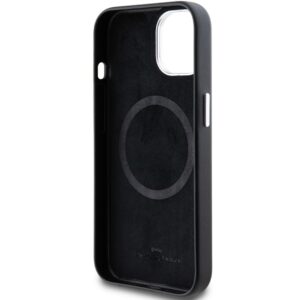BMW BMHMP14S23PUFWK Apple iPhone 14 / 15 / 13 6.1" juodos spalvos Signature Wrapped Metal MagSafe - Image 7