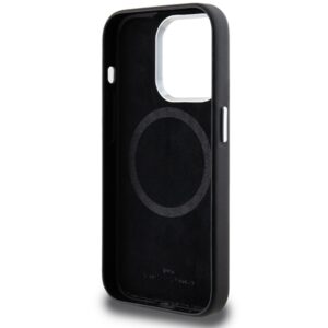 BMW BMHMP14X23PUFWK Apple iPhone 14 Pro Max 6.7" juodos spalvos Signature Wrapped Metal MagSafe - Image 7