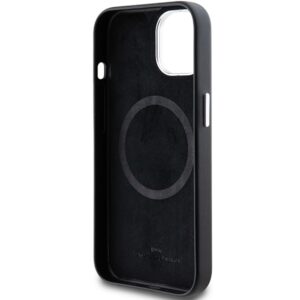 BMW BMHMP15S23PUFWK Apple iPhone 15 / 14 / 13 6.1" juodos spalvos Signature Wrapped Metal MagSafe - Image 7
