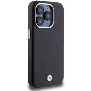 BMW BMHMP15L23PUFWK Apple iPhone 15 Pro 6.1" juodos spalvos Signature Wrapped Metal MagSafe - Image 4