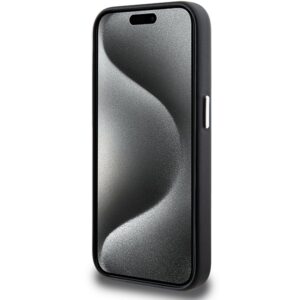 BMW BMHMP15L23PUFWK Apple iPhone 15 Pro 6.1" juodos spalvos Signature Wrapped Metal MagSafe - Image 5