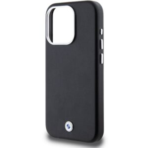 BMW BMHMP15L23PUFWK Apple iPhone 15 Pro 6.1" juodos spalvos Signature Wrapped Metal MagSafe - Image 6