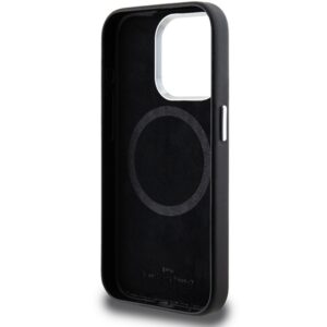 BMW BMHMP15L23PUFWK Apple iPhone 15 Pro 6.1" juodos spalvos Signature Wrapped Metal MagSafe - Image 7