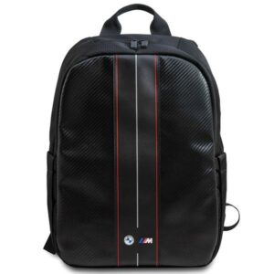 Kuprinė BMW BMBP15COMSCAKR 16" juodos spalvos Carbon Red Stripes