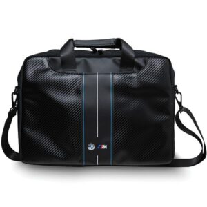 Bag BMW BMCB15COMSCAKL 16" juodos spalvos Carbon Blue Stripes