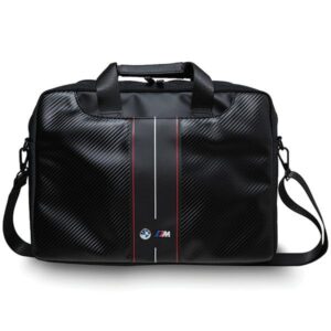 Bag BMW BMCB15COMSCAKR 16" juodos spalvos Carbon Red Stripes