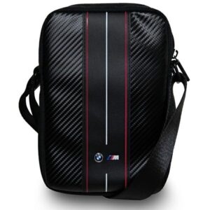 Bag BMW BMTB10COMSCAKR 10" juodos spalvos Carbon Red Stripes