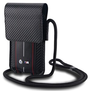 Bag BMW BMPSP15XMSCAKR Wallet Bag juodos spalvos Carbon Red Stripes - Image 2