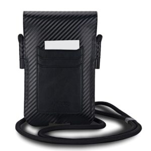 Bag BMW BMPSP15XMSCAKR Wallet Bag juodos spalvos Carbon Red Stripes - Image 3