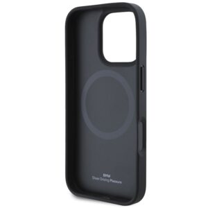 BMW BMHMP16L23 PUPDG Apple iPhone 16 Pro 6.3" grey kietas dėklas M Perforated Tricolor Line MagSafe - Image 7