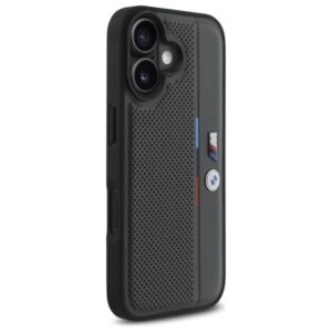 BMW BMHCP16S23 PUPVA Apple iPhone 16 6.1" anthracite kietas dėklas M Perforated Tricolor Detail Line - Image 4