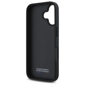 BMW BMHCP16S23 PUPVA Apple iPhone 16 6.1" anthracite kietas dėklas M Perforated Tricolor Detail Line - Image 7