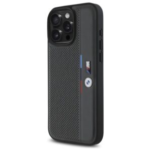 BMW BMHCP16X23 PUPVA Apple iPhone 16 Pro Max 6.9" anthracite kietas dėklas M Perforated Tricolor Detail - Image 2