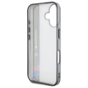 BMW BMHCP16S23HTFEG Apple iPhone 16 6.1" grey kietas dėklas Motorsport IML Vertical Stripe - Image 7