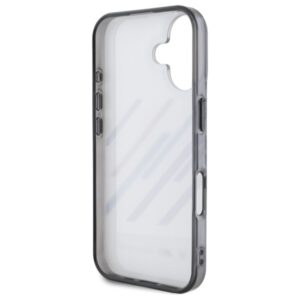 BMW BMHCP16S23HTRAG Apple iPhone 16 6.1" grey kietas dėklas Motorsport IML Random Stripes - Image 7