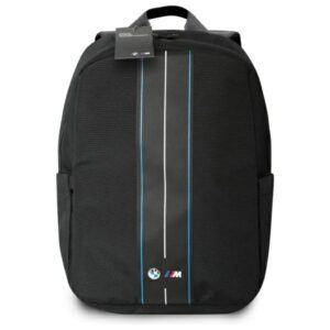 Kuprinė BMW BMBP15COMPVSKL 16" juodos spalvos Nylon Blue Stripe - Image 4