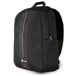 Kuprinė BMW BMBP15COMPVSKR 16" juodos spalvos Nylon Red Stripe - Image 2