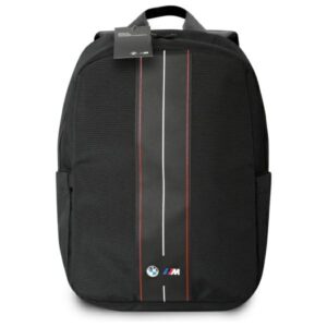 Kuprinė BMW BMBP15COMPVSKR 16" juodos spalvos Nylon Red Stripe - Image 4