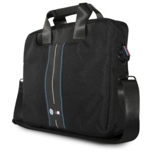Bag BMW BMCB15COMPVSKL 16" juodos spalvos Nylon Blue Stripe - Image 2