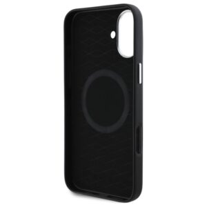 BMW BMHMP16M23 PMWK Apple iPhone 16 Plus 6.7" juodos spalvos kietas dėklas M Smooth Full Wrapped Metal MagSafe - Image 7