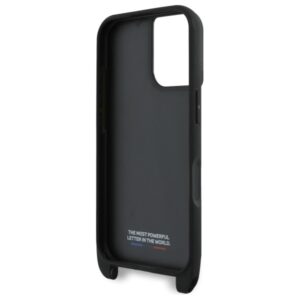 BMW BMHCP16M23PSCCK Apple iPhone 16 Plus 6.7" juodos spalvos hardcase M Edition Carbon Stripe & Strap - Image 6