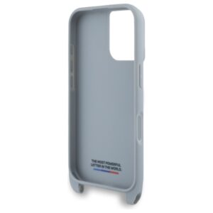 BMW BMHCP16S23PSCCG Apple iPhone 16 6.1" grey hardcase M Edition Carbon Stripe & Strap - Image 6