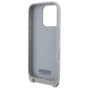 BMW BMHCP16X23PSCCG Apple iPhone 16 Pro Max 6.9" grey hardcase M Edition Carbon Stripe & Strap - Image 6