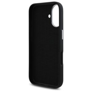 BMW BMHCP16S23 PMWK Apple iPhone 16 6.1" juodos spalvos kietas dėklas M Smooth Full Wrapped Metal - Image 7