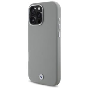 BMW BMHMP16X23 PUFWG Apple iPhone 16 Pro Max 6.9" grey kietas dėklas Sign Full Wrapped Metal MagSafe - Image 2