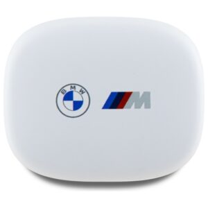 BMW Bluetooth Ausinės BMBEMIATP20LOH TWS + docking station baltos spalvos Printed Logos - Image 3