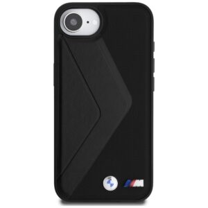 Dėklas BMW Oversized Stripes MagSafe Apple iPhone 16e / 17e juodos spalvos - Image 3